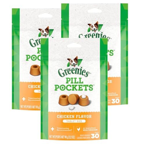 Flavored Dog Treats 3 Pack 90 Tablets I433235