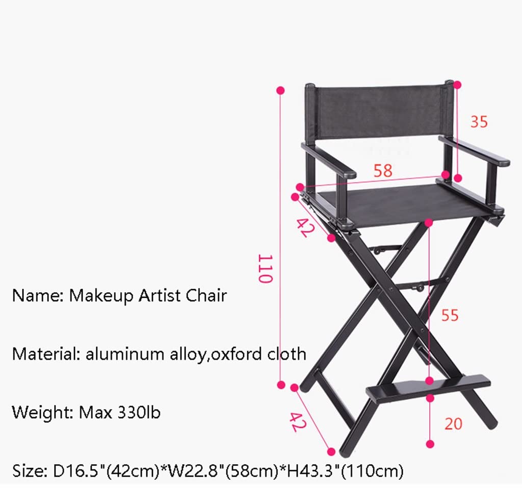 Folding Aluminum Director's Chair J24649