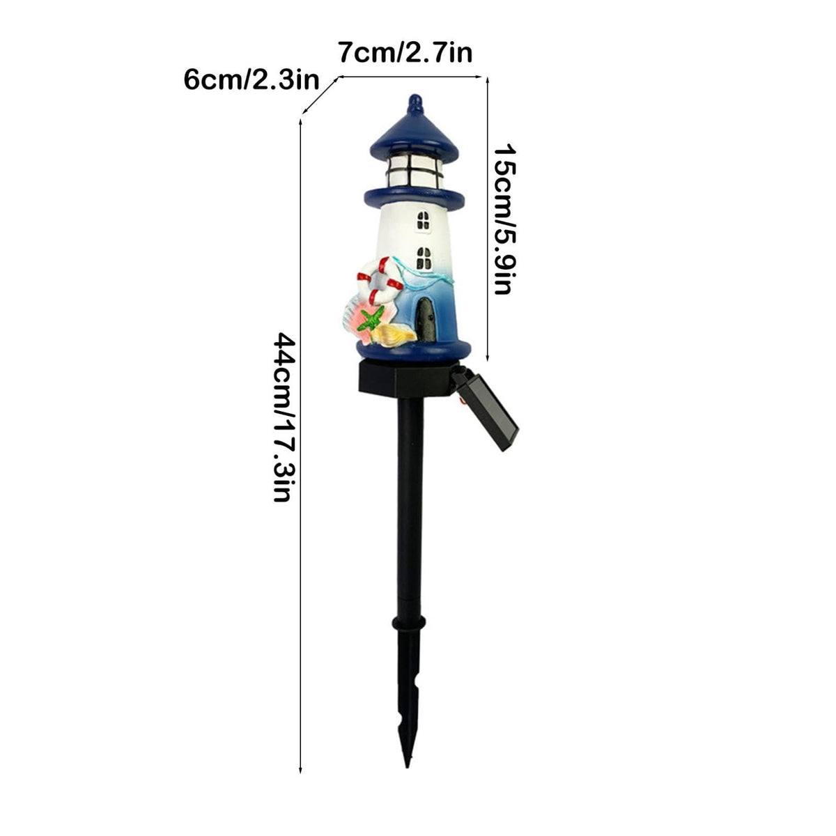 Waterproof Decorative Solar Stake Light Q7109