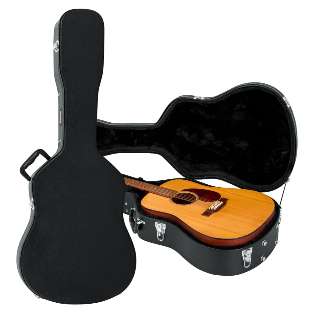 Hard-Shell Wood Case for Dreadnought Acoustic Guitars N905