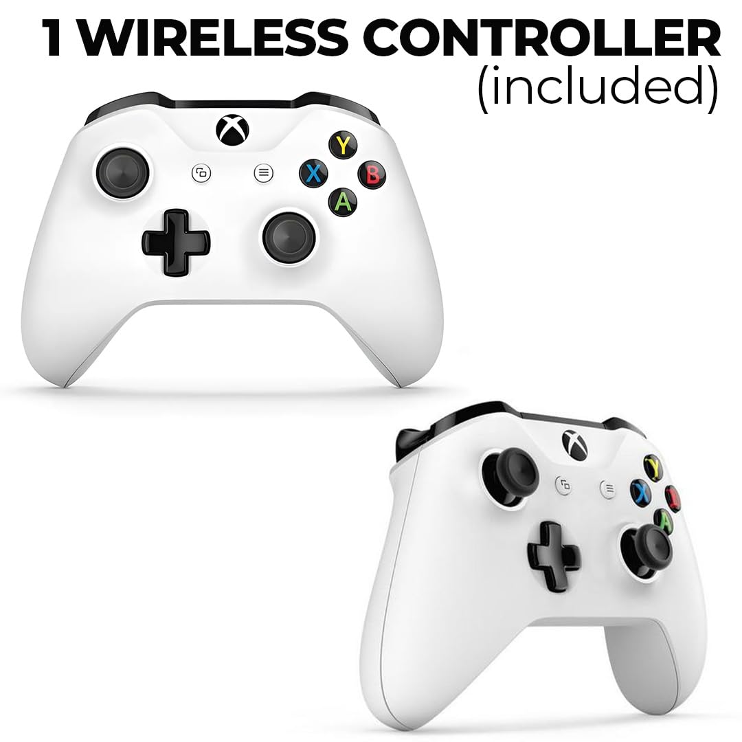 White 1TB All-Digital Console Bundle with Wireless Controller O51768