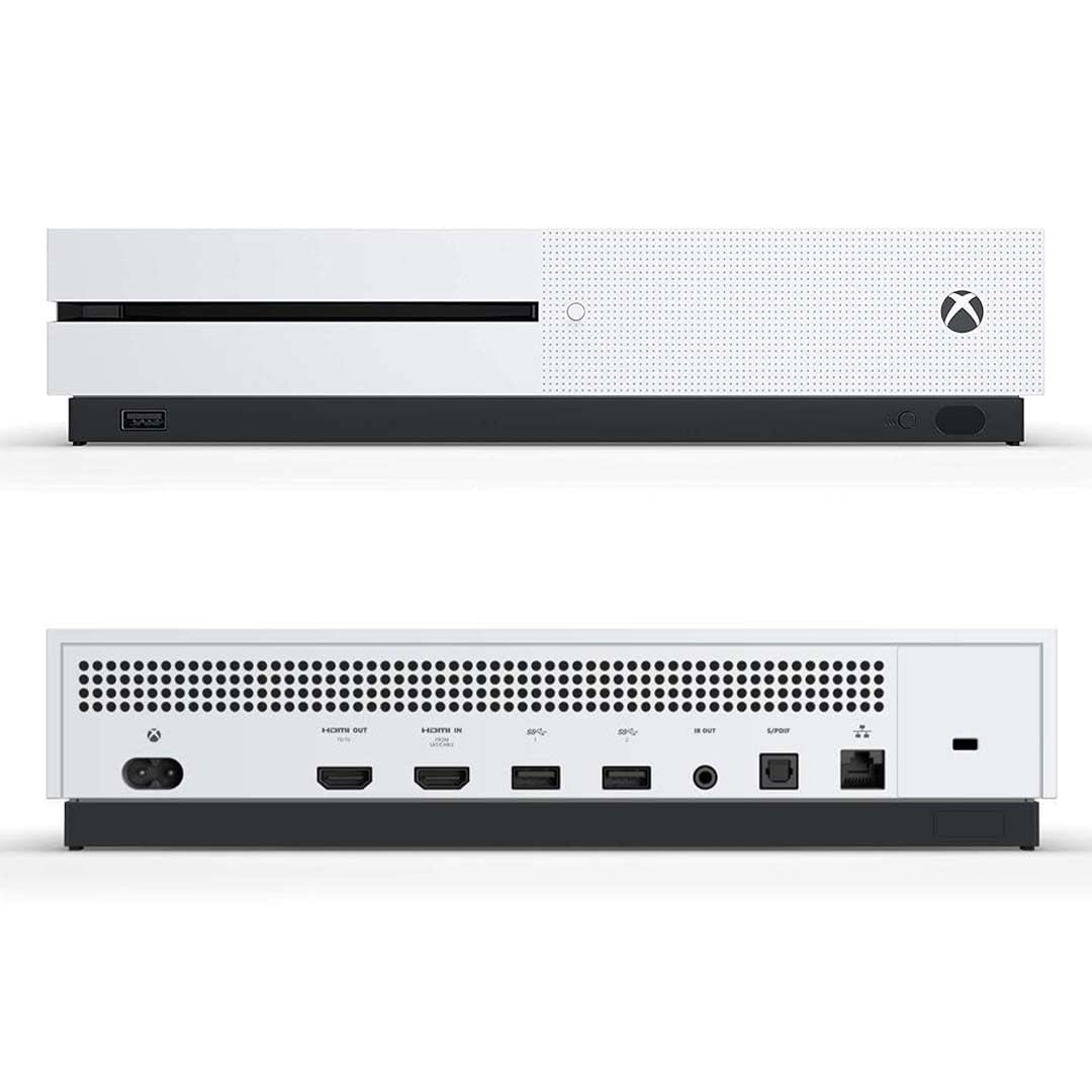 White 1TB All-Digital Console Bundle with Wireless Controller O51768