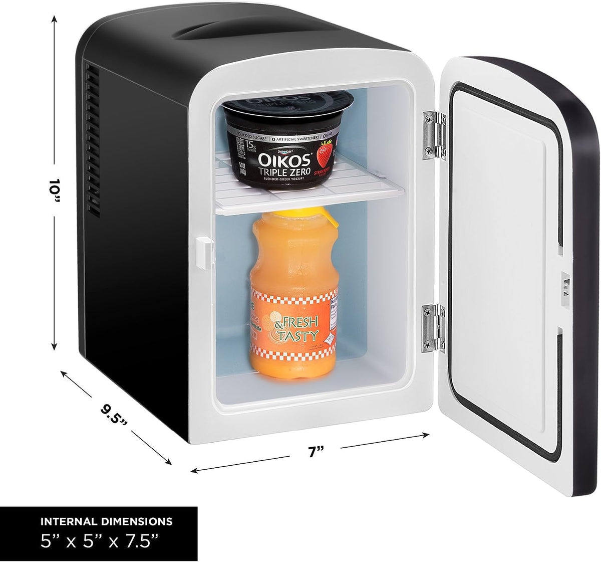 Black Portable Mini Fridge 4-liter R274166