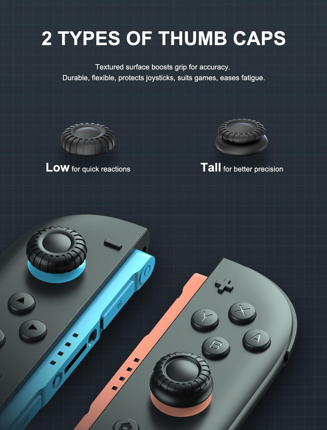 Joy-Con Grips & Steering Wheels Bundle I749