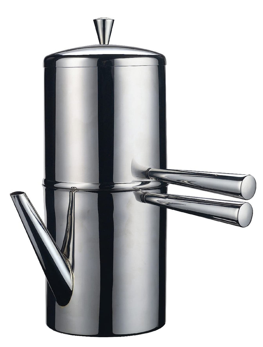 Stainless Steel Drip Coffee Maker with Spout, 3 Cups 10 oz G31558
