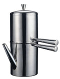 Stainless Steel Drip Coffee Maker with Spout, 3 Cups 10 oz G31558