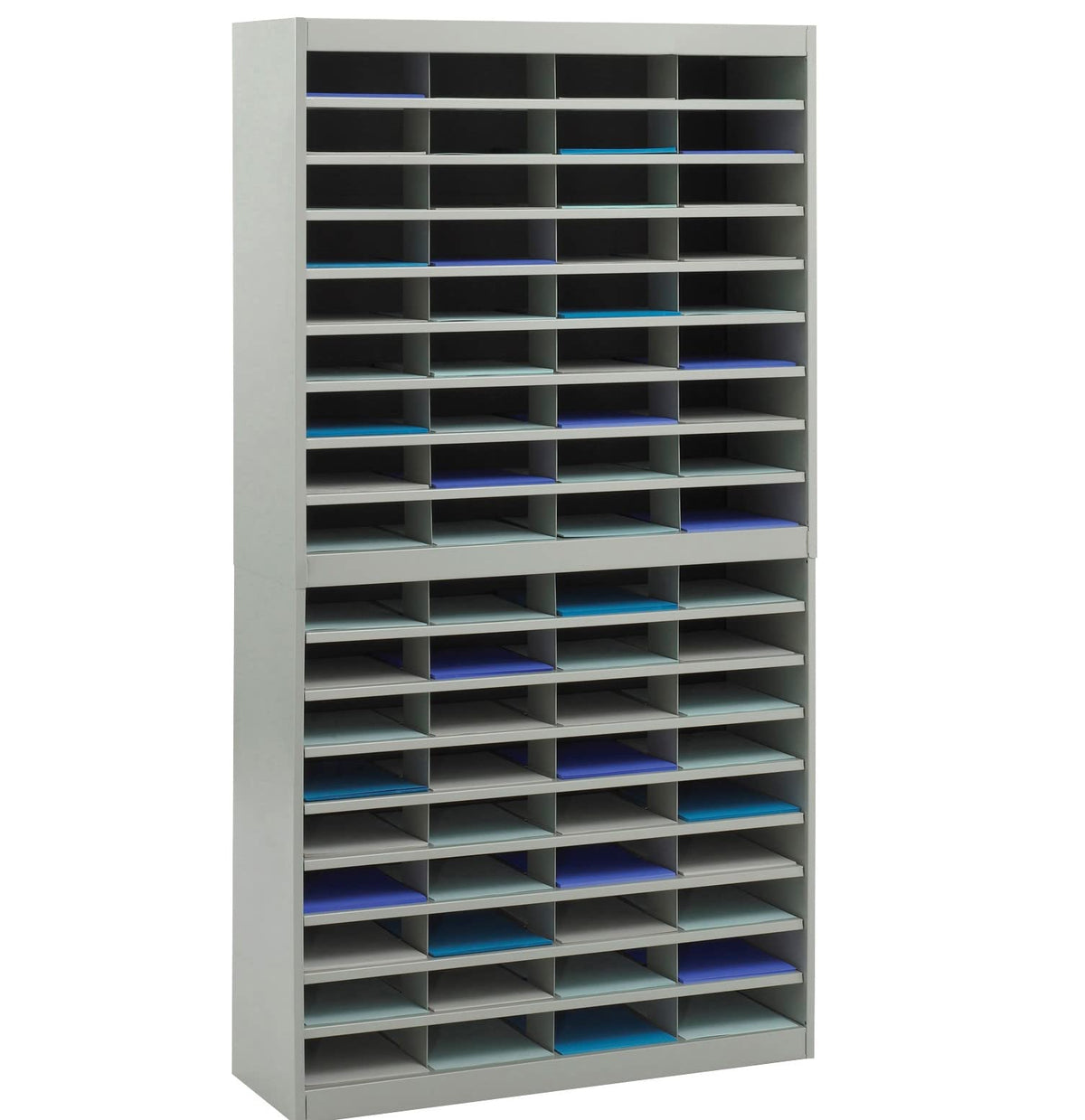 72 Compartment Steel Paper Organizer B582130