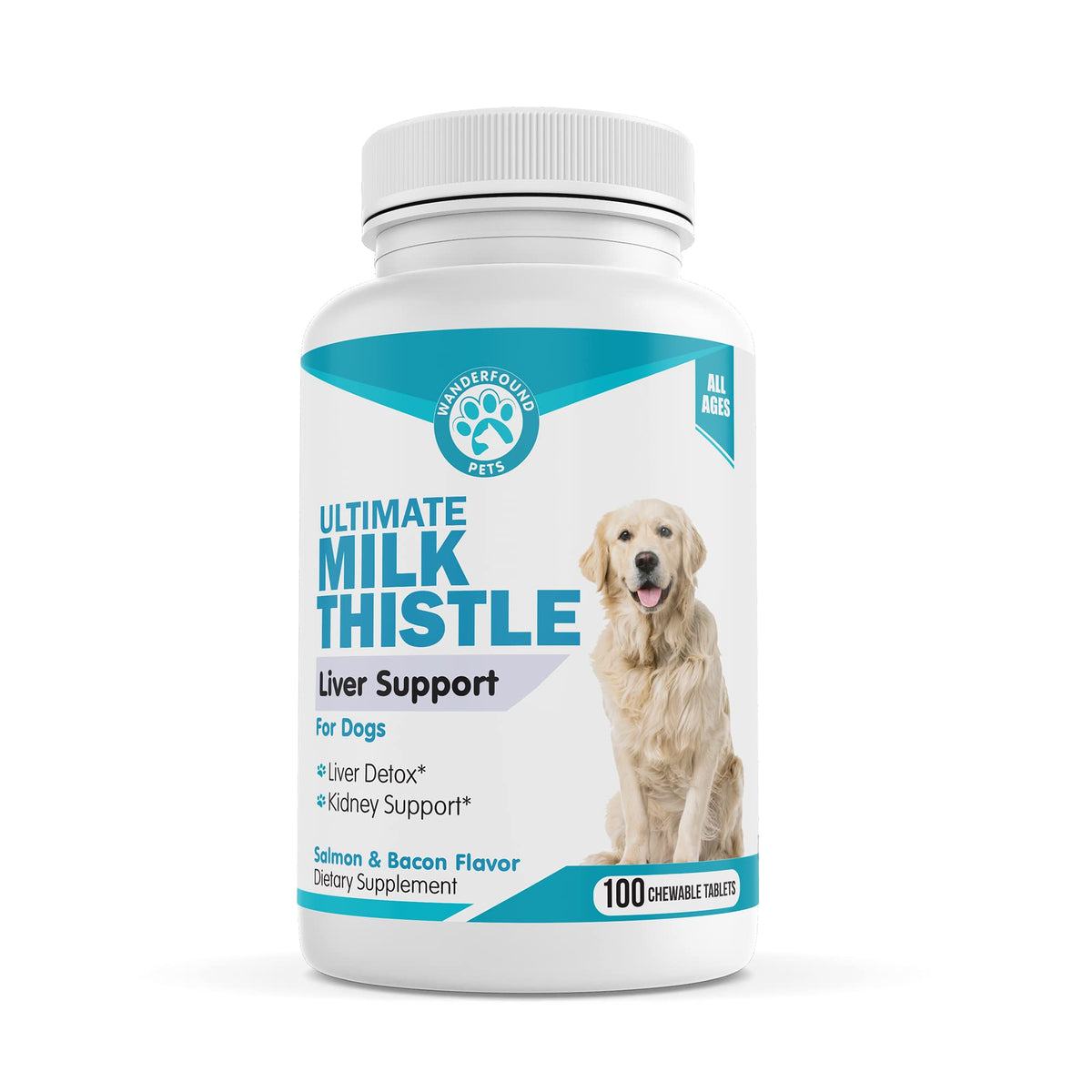 Milk Thistle for Dogs Chewable Tablets E6096