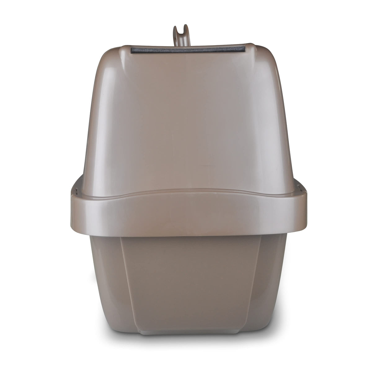 Large Enclosed Sifting Cat Pan with Odor Door, Hooded, Beige T4264