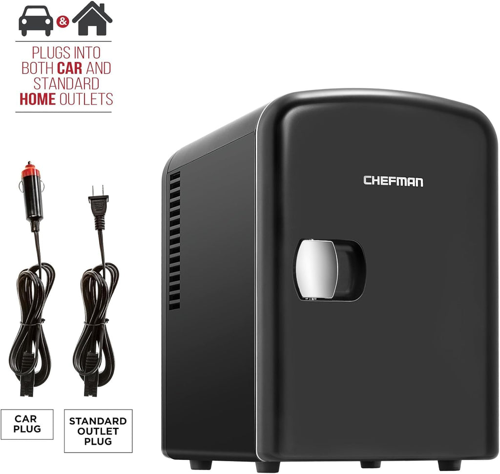 Black Portable Mini Fridge 4-liter R274166