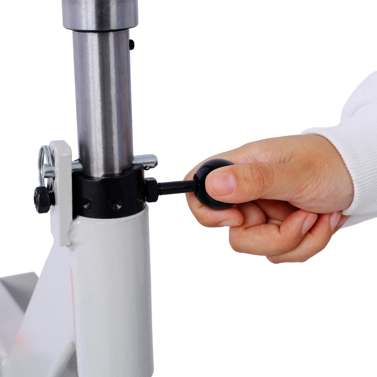 Pneumatic Planishing Hammer with Steel Frame Stand and Foot Pedal X64397