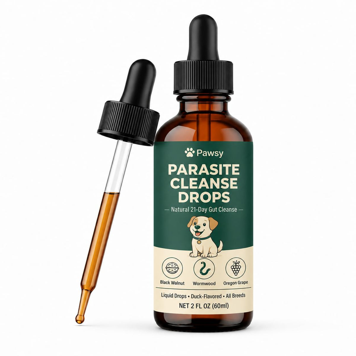 Herbal Digestive Support Liquid for Dogs 2 Fl Oz R811