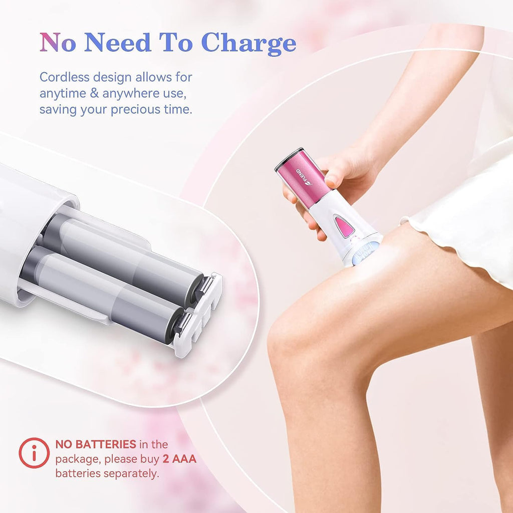 Portable Electric Lady Shaver with 9-Tweezers N555184