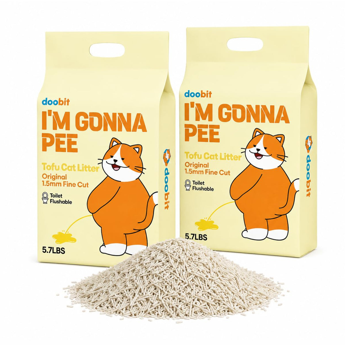 Flushable Dust Free Ultra Absorbent Cat Litter 11.4LB H675