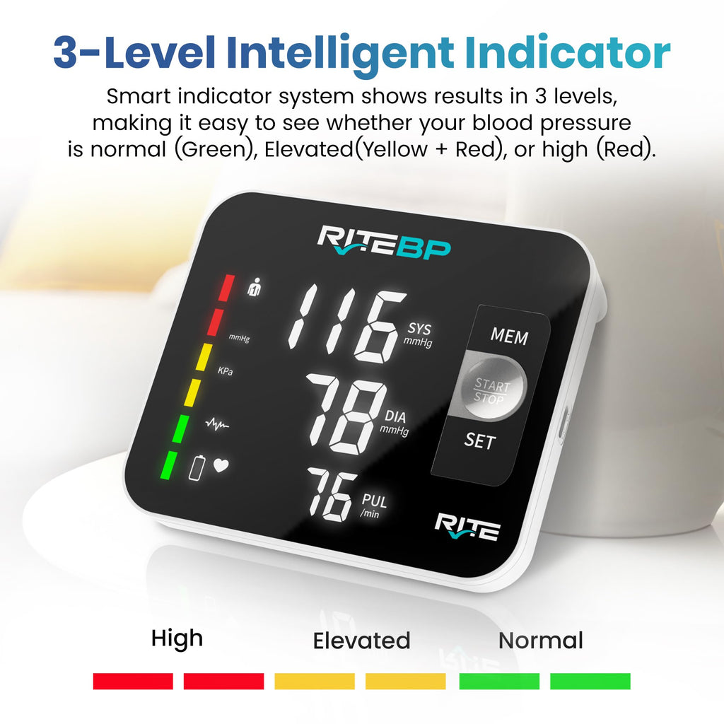 Digital Blood Pressure Monitor with 2 Large Arm Cuffs X49500