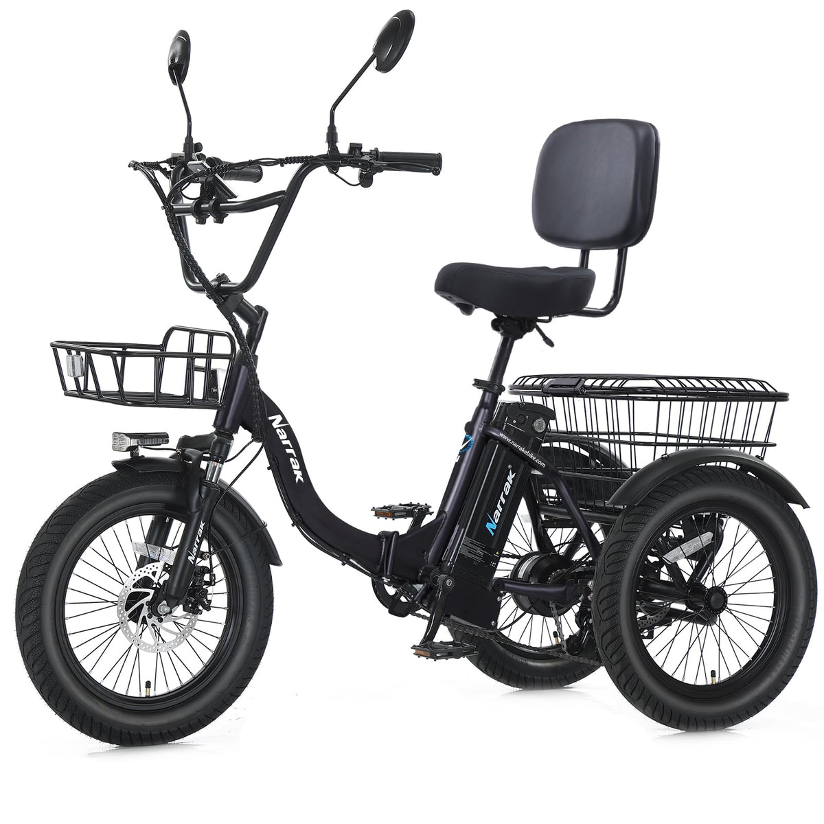 Fat Tire Folding Electric Tricycle D66872