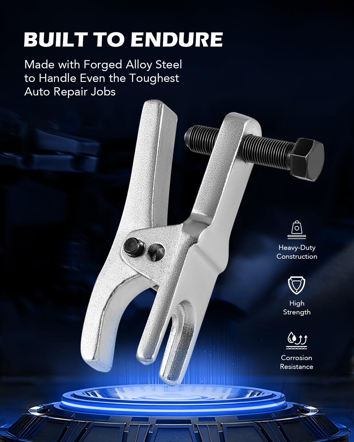 Ball Joint Separator, Tie Rod End Tool Set, Pitman Arm Puller U1277