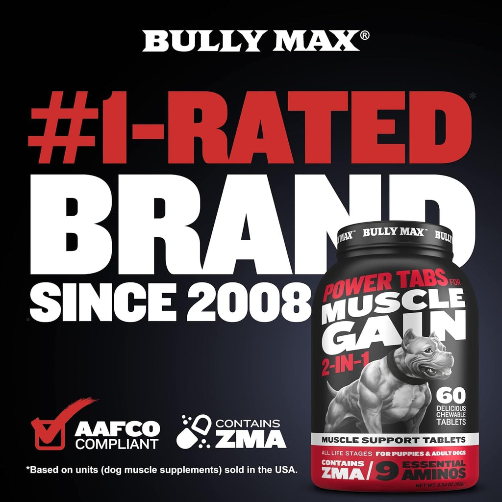 Liquid Dog Muscle Builder and Power Tabs Bundle T489071