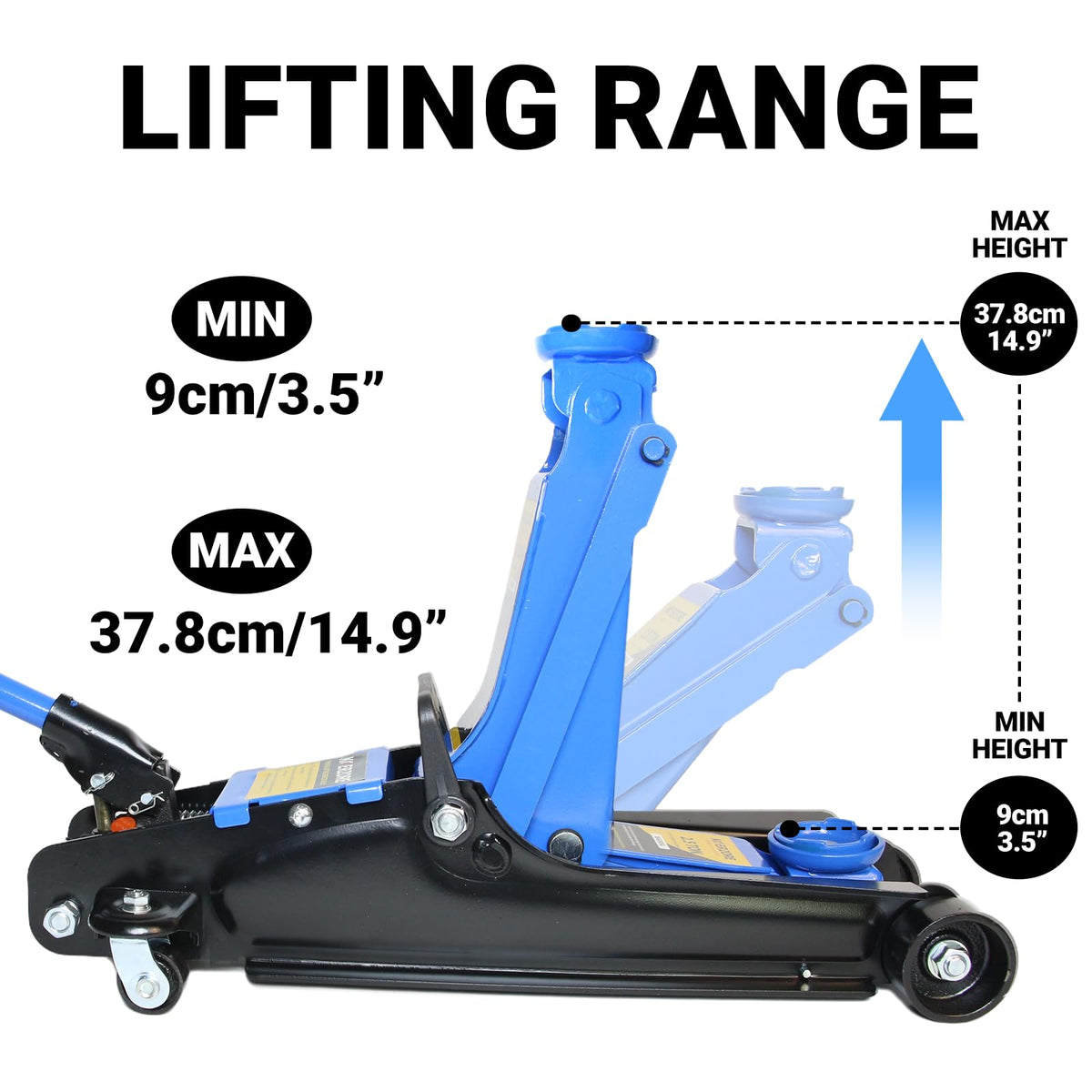 2.5 Ton Low Profile Hydraulic Floor Jack N582060