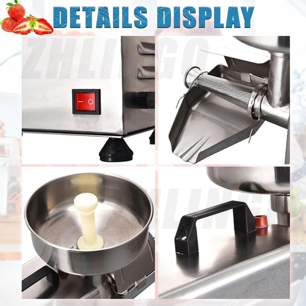 Commercial Stainless Steel Electric Tomato Strainer Machine F938