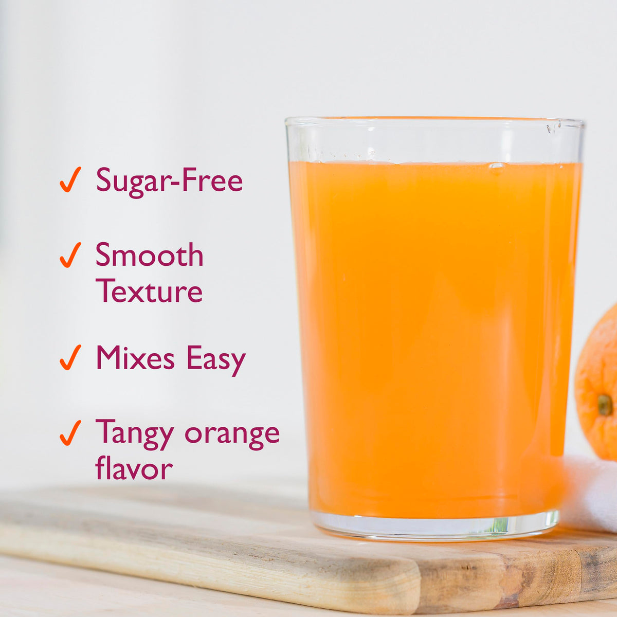 Sugar-Free Orange Flavored Psyllium Husk Fiber Powder R564
