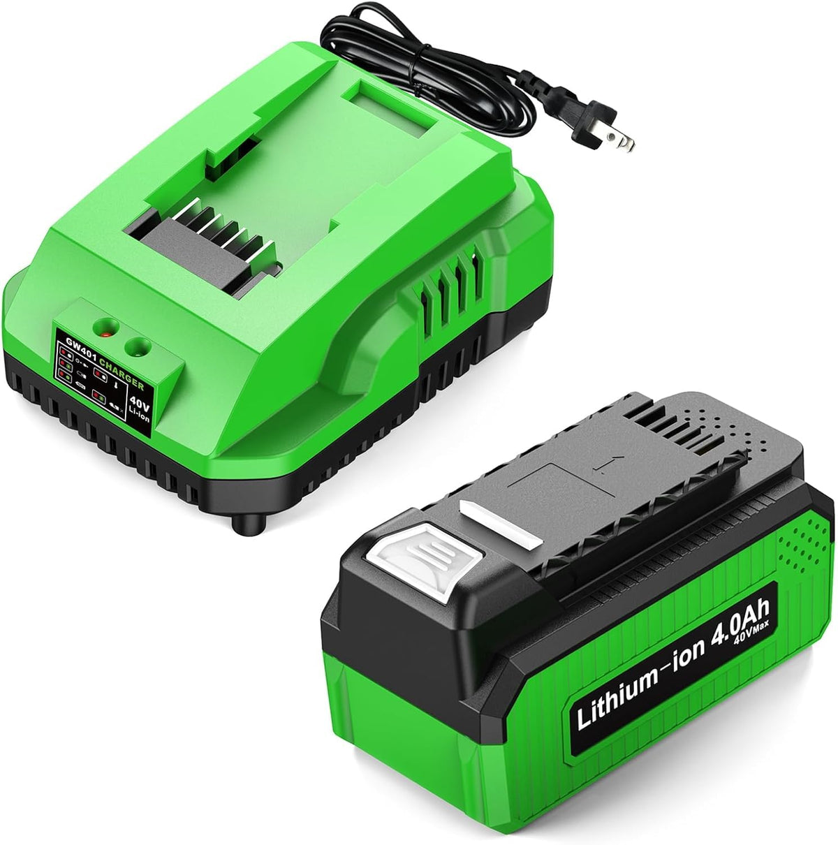 4.0Ah Replacement Battery and Charger U56194