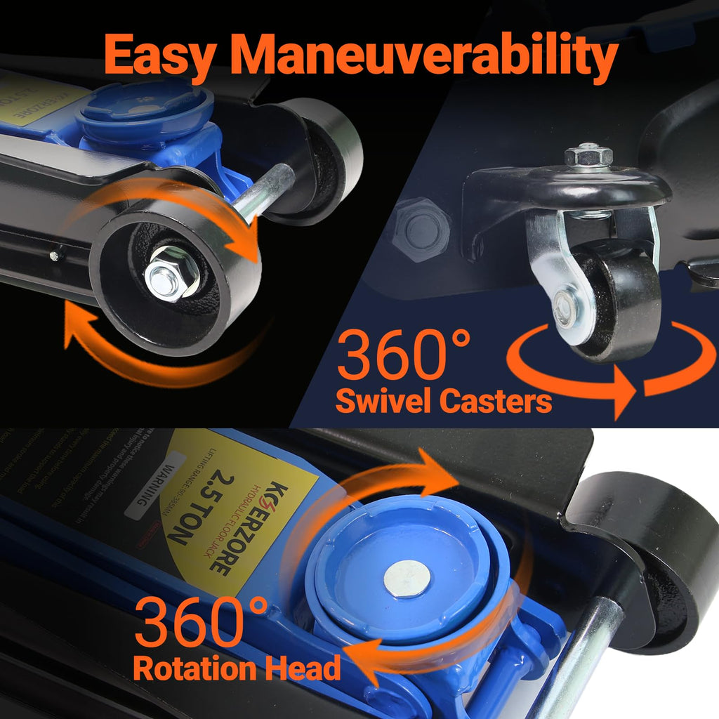 2.5 Ton Low Profile Hydraulic Floor Jack N582060