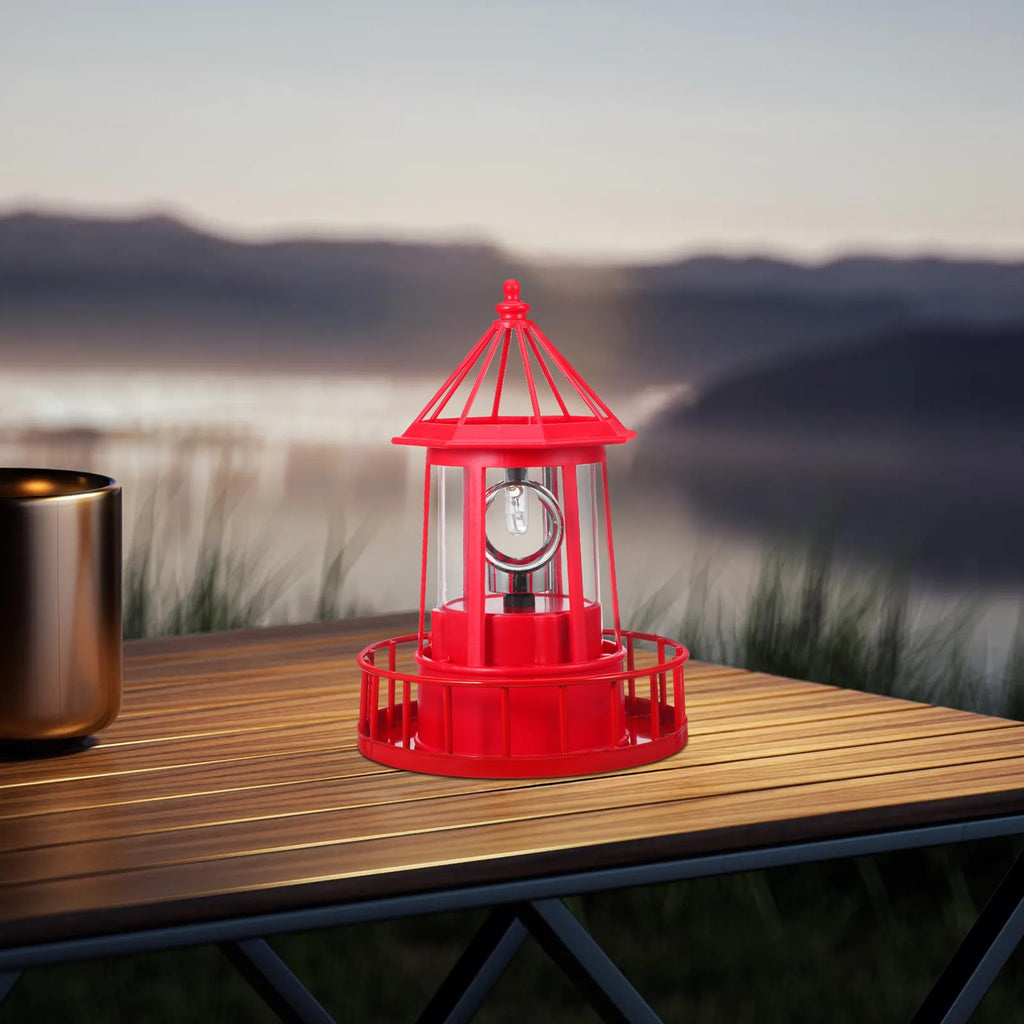 Solar Powered Rotating Iron Outdoor Garden Light Z69182