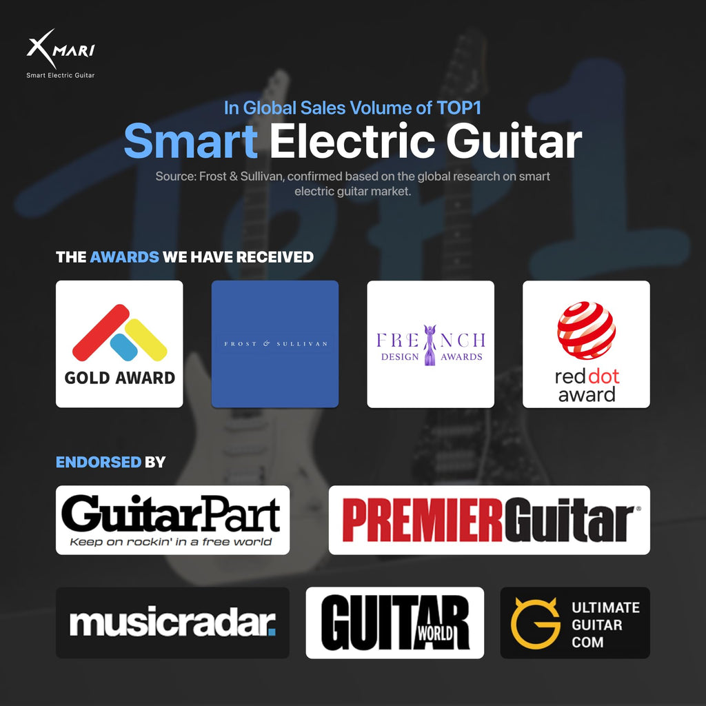 39" Smart Electric Guitar with Built-in 4 Effects H8525