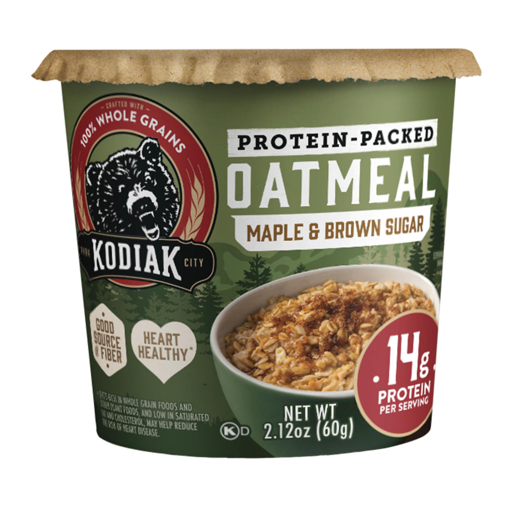Instant Protein Maple & Brown Sugar Oatmeal, 2.12oz (Pack of 12) J7452