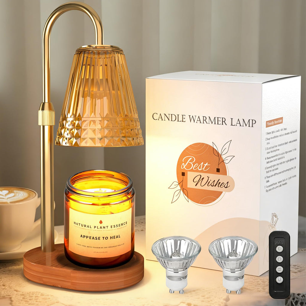 Dimmable Height Adjustable Candle Warmer Lamp with Timer W427