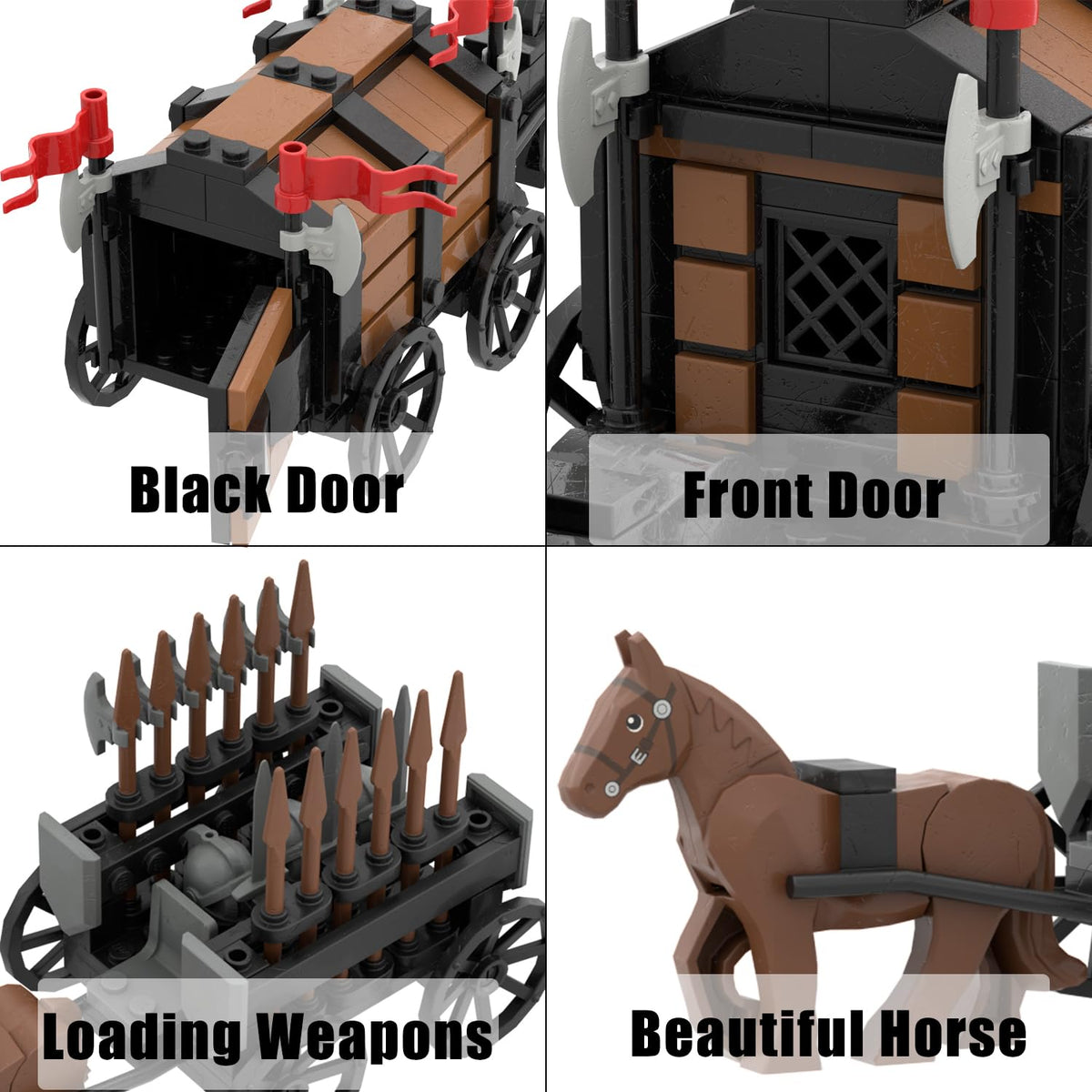 Medieval Carriage Building Blocks G751597