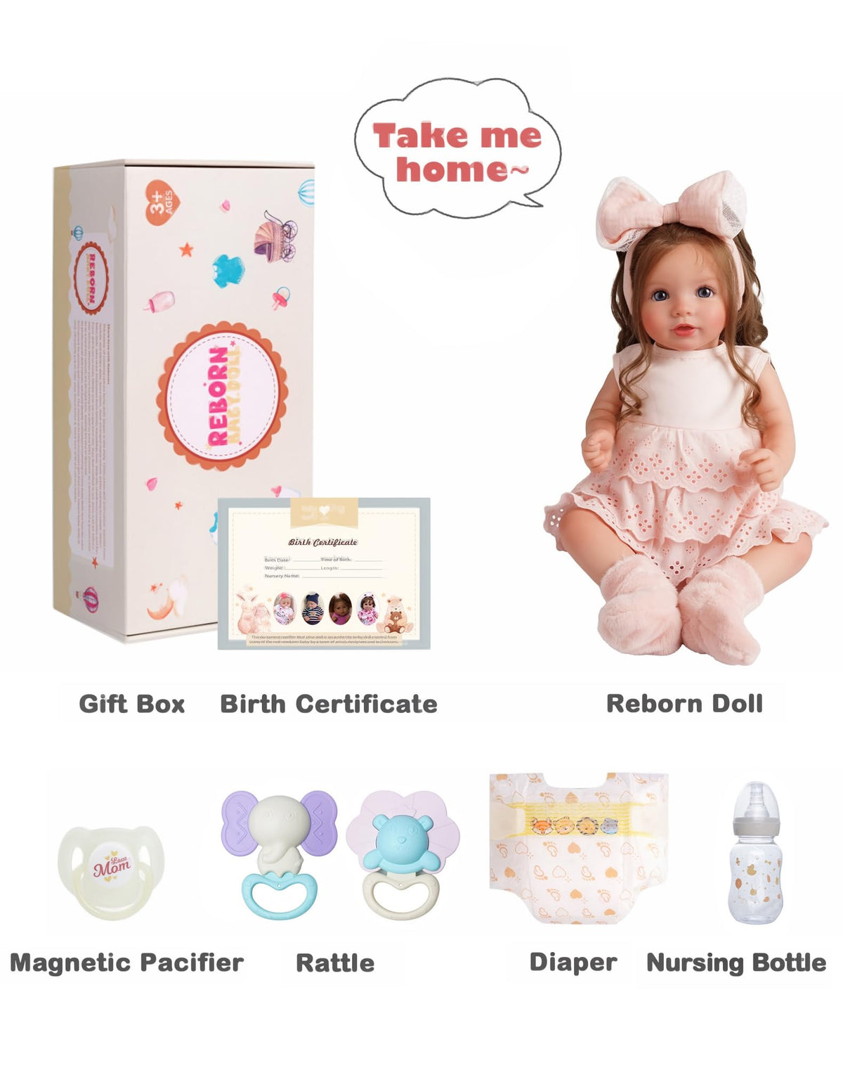 20 Inch Lifelike Reborn Baby Dolls R855073