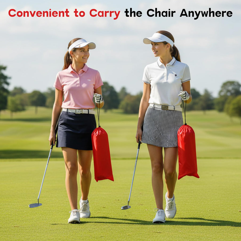 2 Pack Foldable Stadium Seats with Back Support B6856