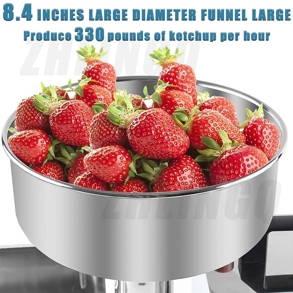 Commercial Stainless Steel Electric Tomato Strainer Machine F938