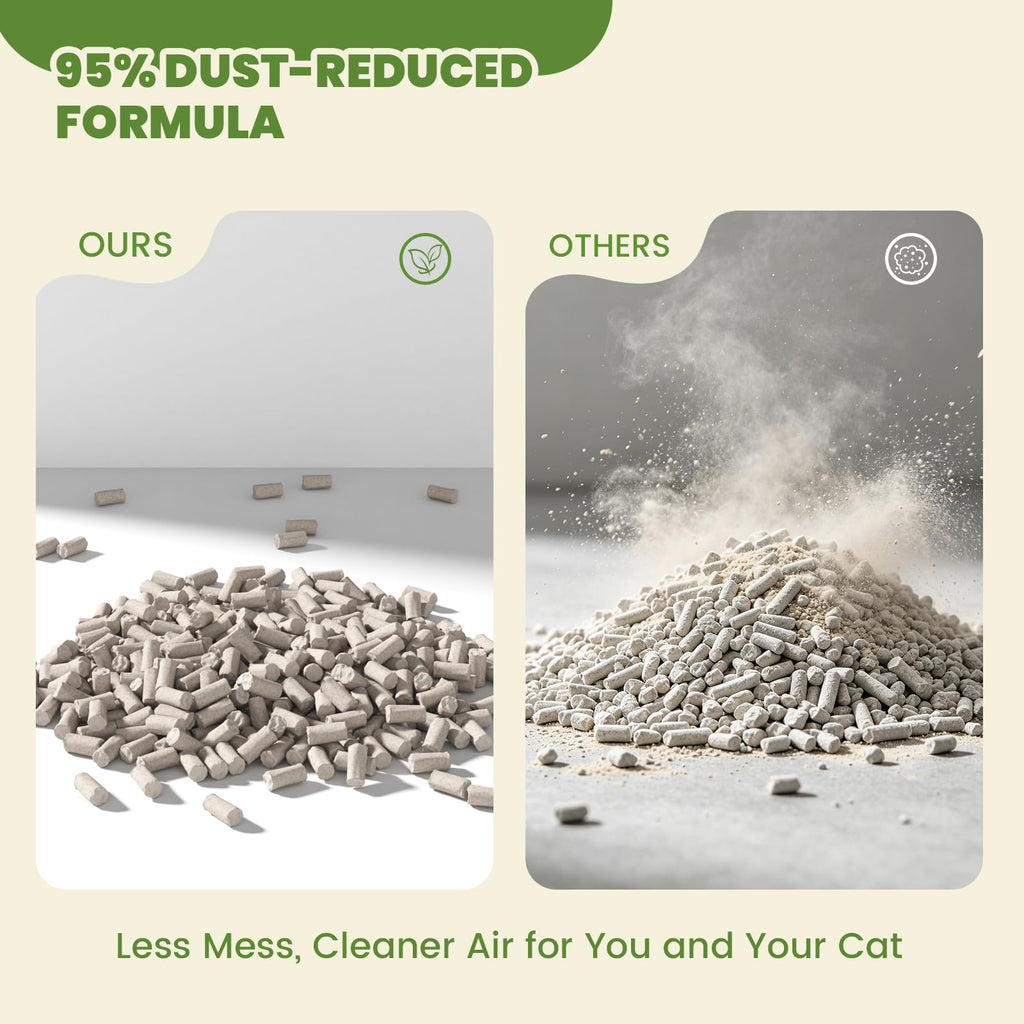 Zeolite Cat Litter Pellets, Dust Free, 19 lbs W854