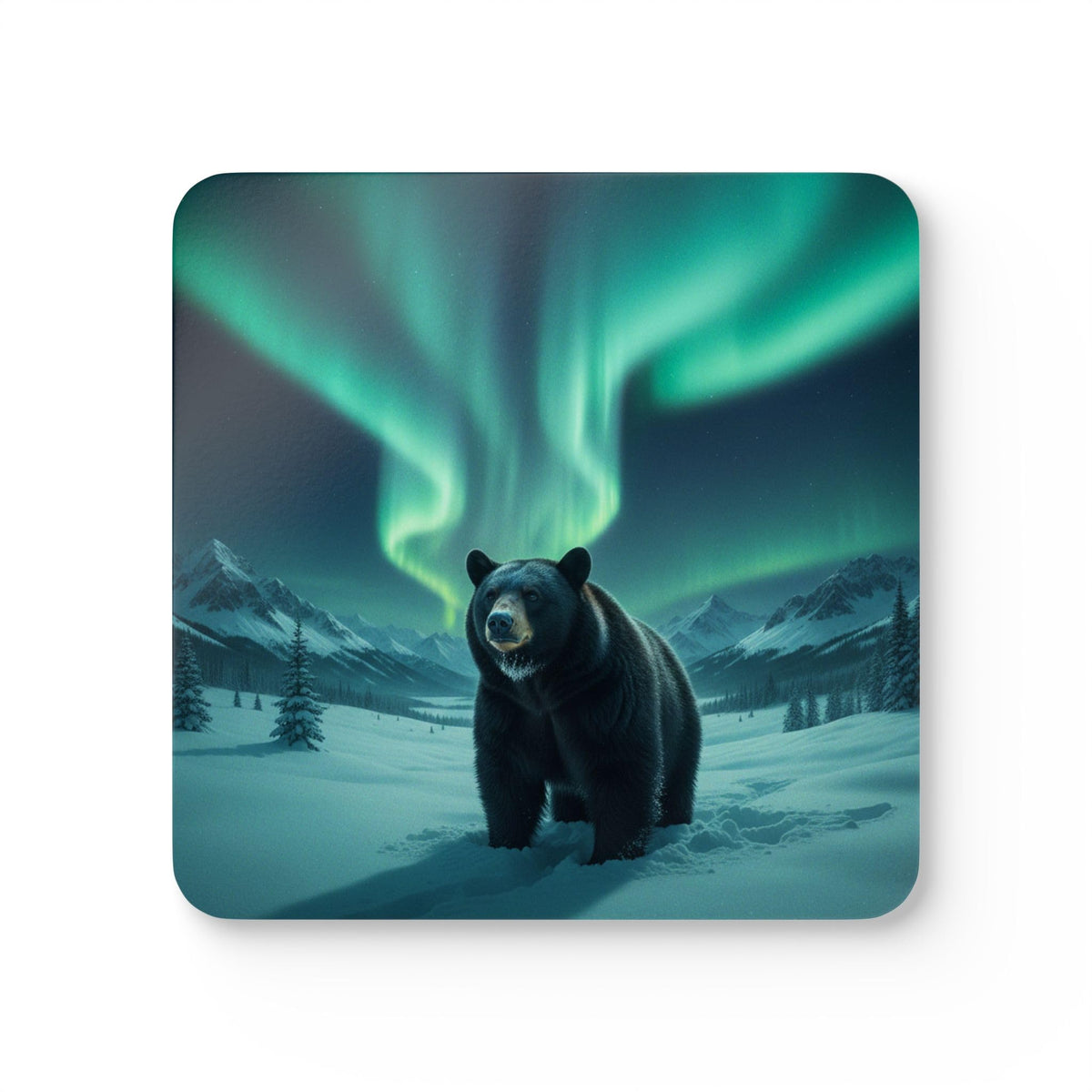 Black Bear Coasters Set of 4 I57257