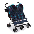 Side by Side Stroller with Recline, Storage & Compact Fold R93009