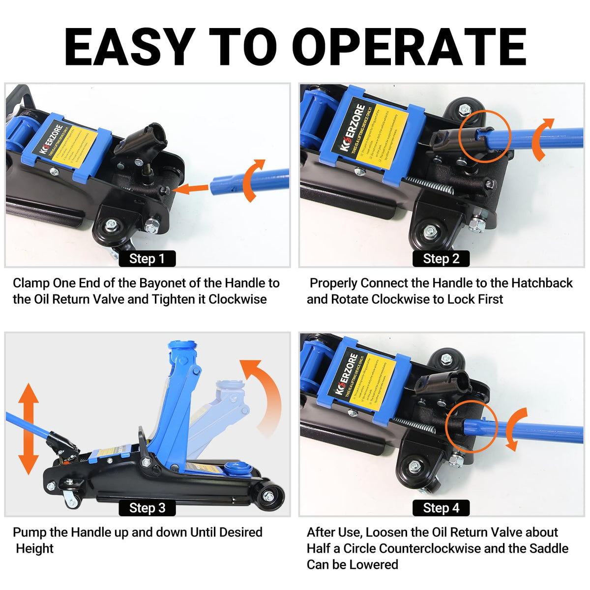 2.5 Ton Low Profile Hydraulic Floor Jack N582060