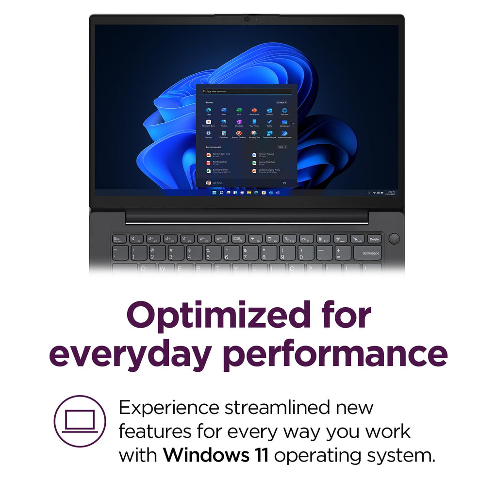 14" Laptop Intel Core i7 8GB RAM 256GB Storage Windows 11 Home K7192