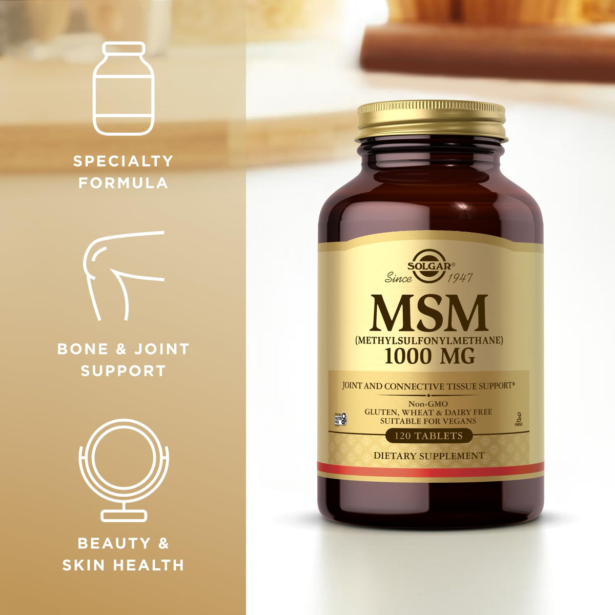 MSM 1000 mg Tablets Pack of 2 W948203