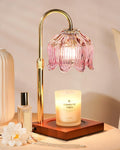 Pink Candle Warmer Lamp with Timer & Dimmer W164