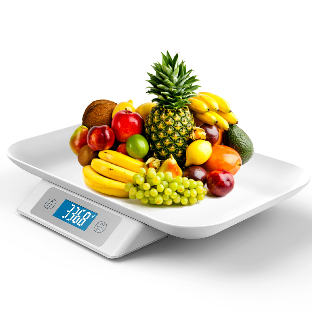 Digital Pet Scale 33 lbs Removable Tray Grey F987321