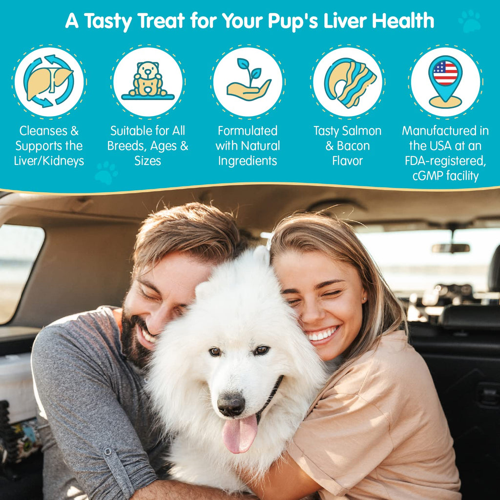 Milk Thistle for Dogs Chewable Tablets E6096