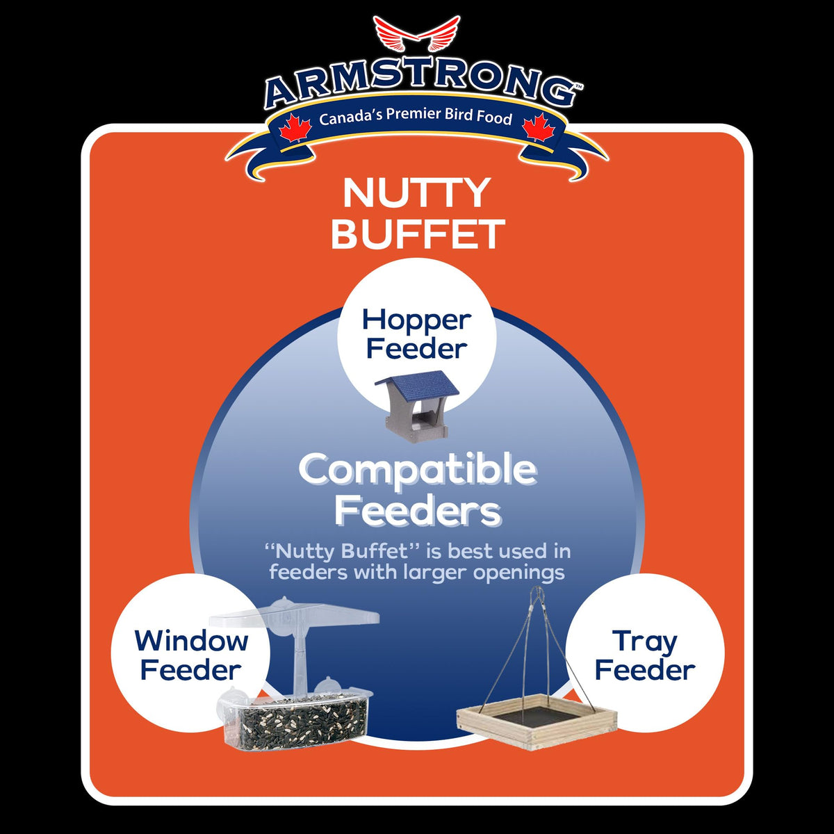 20 Pounds Bird Food with Peanuts Cashews Walnuts Pecans Almonds and Brazil Nuts Z228942
