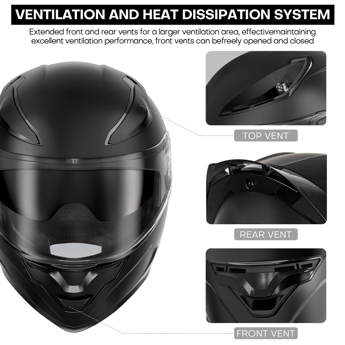 Modular Motorcycle Helmet with Bluetooth Z9914
