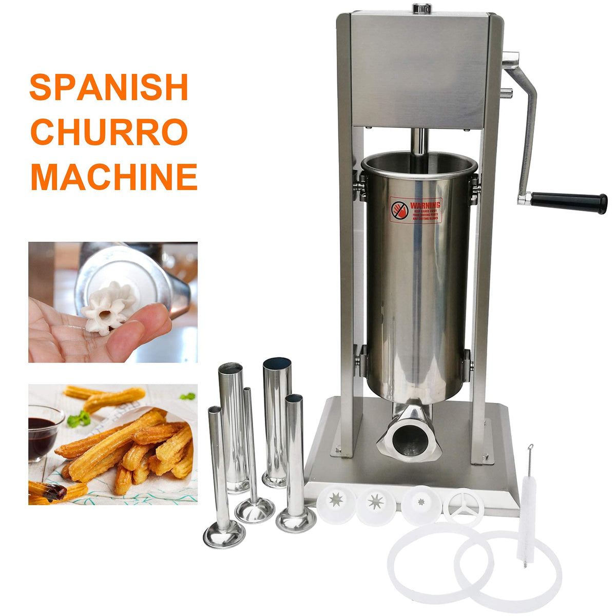 Stainless Steel Vertical Sausage Stuffer T77690