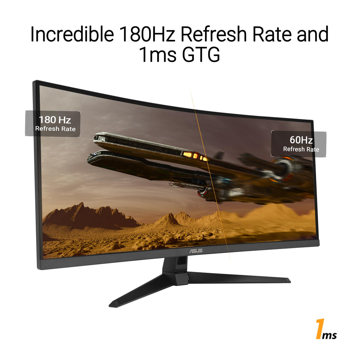 34 Inch 1440p 180Hz Ultrawide HDR Gaming Monitor D37038