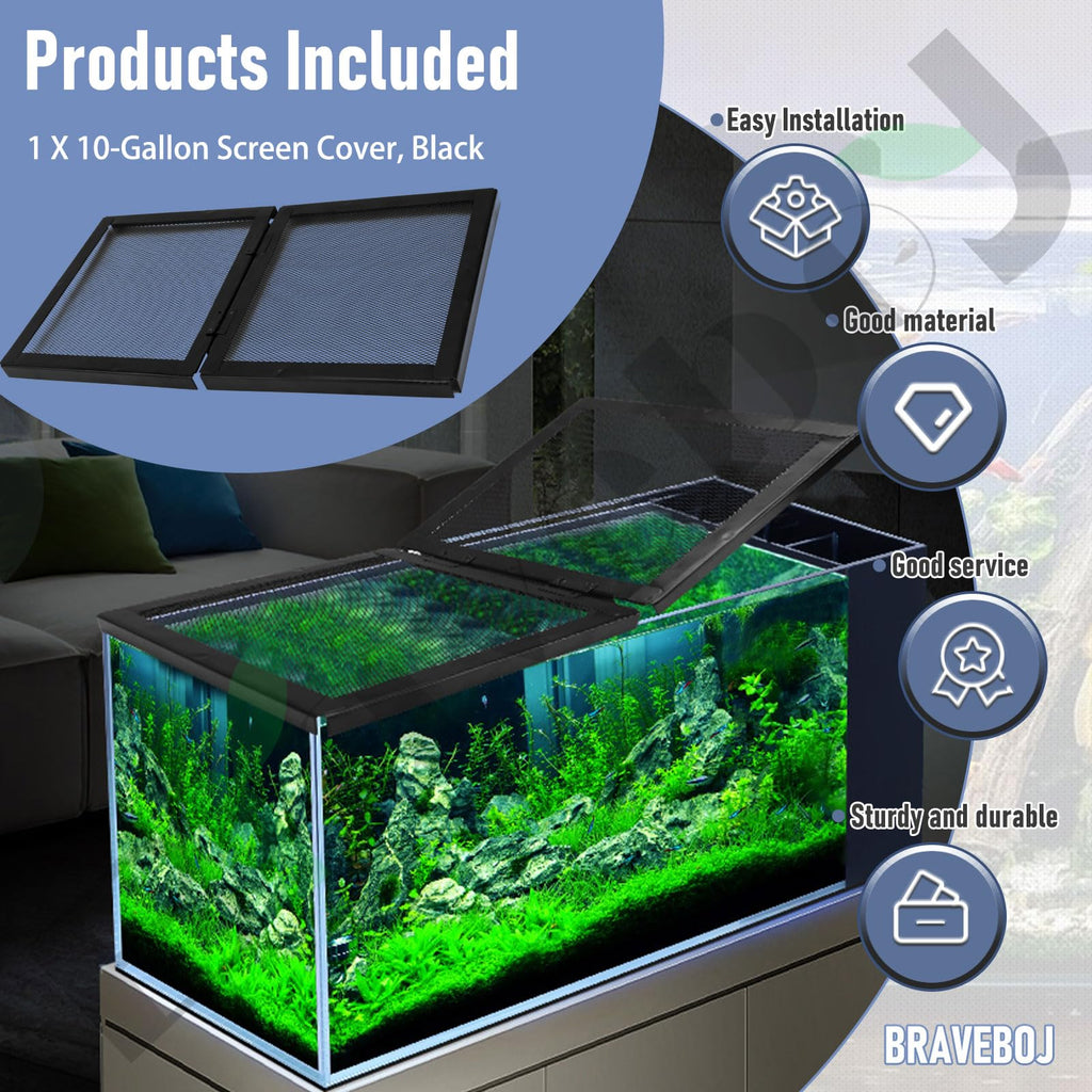 10-Gallon Screen Cover for Aquariums and Glass Tanks W4309