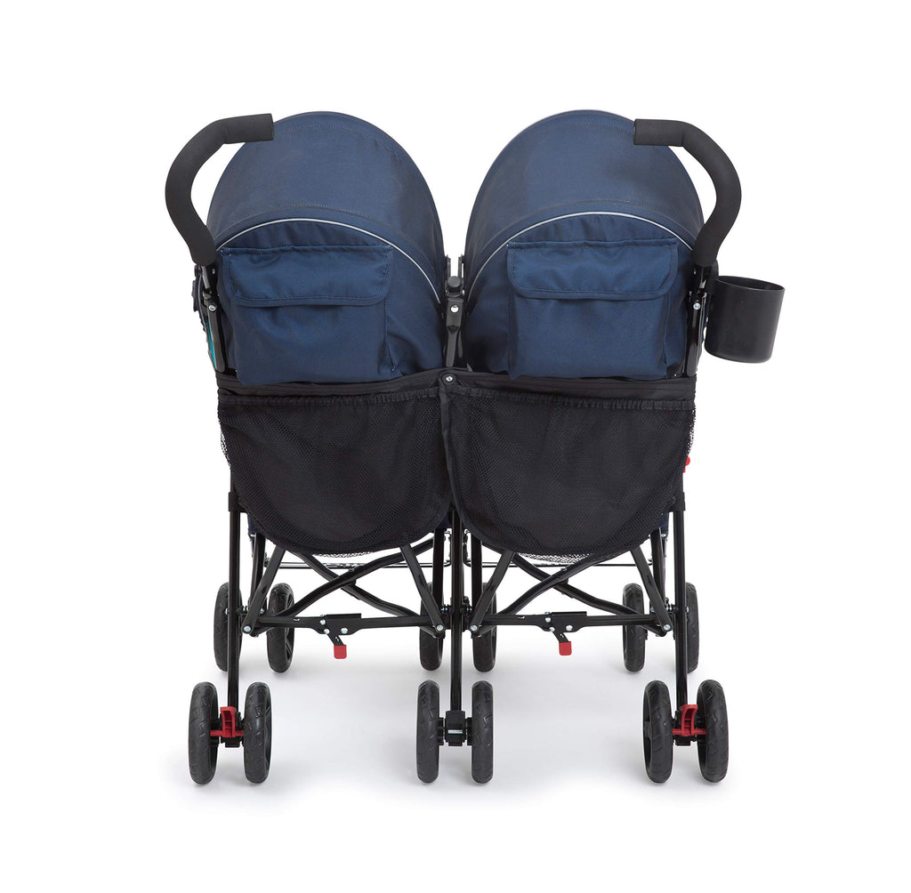 Side by Side Stroller with Recline, Storage & Compact Fold R93009